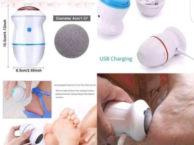 Ponceuse pieds rechargeable